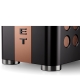 Rocket Appartamento TCA Svart/Koppar Espressomaskin Inkl. Eureka Mignon Zero 65 Speedy Matt Svart Espressokvarn