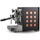 Rocket Appartamento TCA Svart/Koppar Espressomaskin Inkl. Eureka Mignon Zero 65 Speedy Matt Svart Espressokvarn