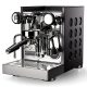 Rocket Appartamento TCA Svart/Svart Espressomaskin Inkl. Eureka Mignon Zero 65 Speedy Matt Svart Espressokvarn
