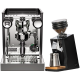 Rocket Appartamento TCA Svart/Svart Espressomaskin Inkl. Eureka Mignon Zero 65 Speedy Matt Svart Espressokvarn