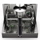 Rocket Appartamento TCA Stål/Vit Espressomaskin Inkl. Eureka Mignon Zero 65 Speedy Vit Espressokvarn