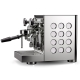 Rocket Appartamento TCA Stål/Vit Espressomaskin Inkl. Eureka Mignon Zero 65 Speedy Vit Espressokvarn