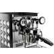 Rocket Appartamento TCA Stål/Vit Espressomaskin Inkl. Eureka Mignon Zero 65 Speedy Vit Espressokvarn