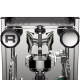 Rocket Appartamento TCA Stål/Vit Espressomaskin Inkl. Eureka Mignon Zero 65 Speedy Vit Espressokvarn