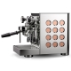 Rocket Appartamento TCA Stål/Koppar Espressomaskin Inkl. Eureka Mignon Zero 65 Speedy Krom Espressokvarn