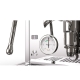 Rocket Mozzafiato Fast R Stål Espressomaskin Inkl. Eureka Atom W 65 Casa Matt Svart Espressokvarn