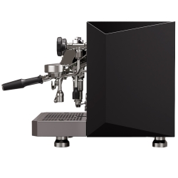 Rocket Giotto Fast V Svart Espressomaskin Inkl. Eureka Mignon Libra 65 Krom/Matt Svart Espressokvarn