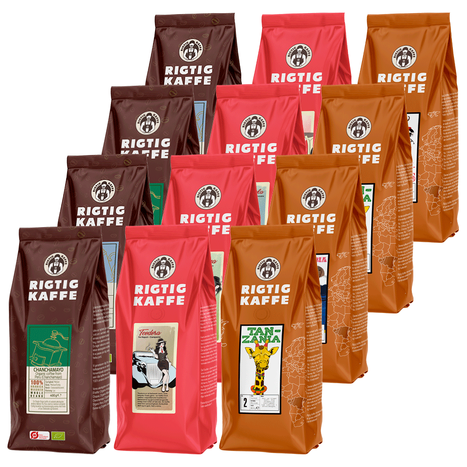 Rigtig Kaffe Mixpaket 5,2kg