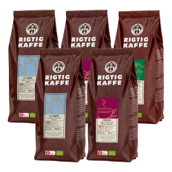Rigtig Kaffe Mixpaket 2kg
