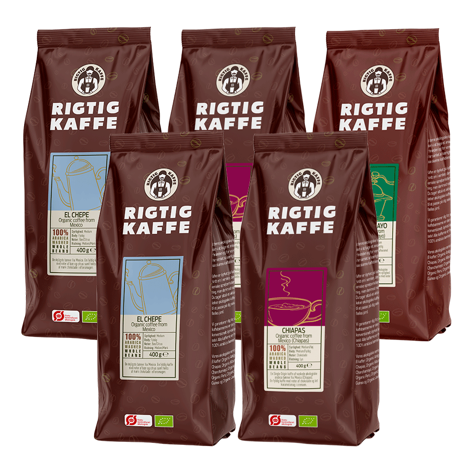 Rigtig Kaffe Mixpaket 2kg