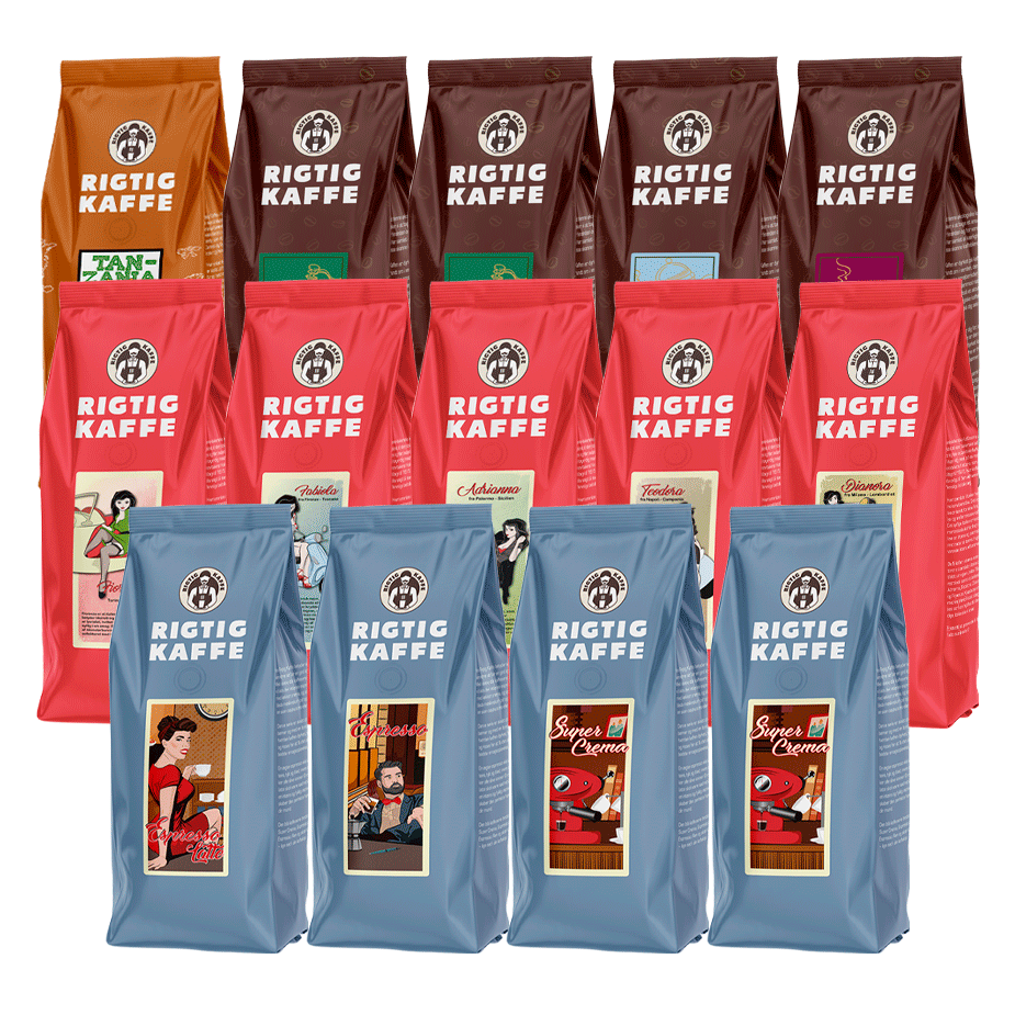 Rigtig Kaffe Mixpaket 6,5kg