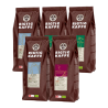Rigtig Kaffe Ekologisk Mixpaket 2,1kg Hela kaffebönor