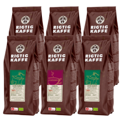 Rigtig Kaffe Ekologiskt Mixpaket 2,5kg