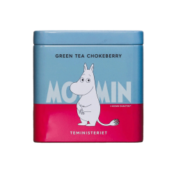 Moomin Green Tea Chokeberries – Löst grönt te 100 g