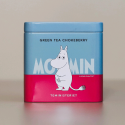 Moomin Green Tea Chokeberries – Löst grönt te 100 g
