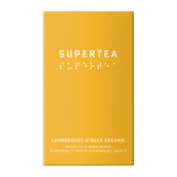 Supertea Lemongrass Ginger Ekologiska tepåsar 20 st