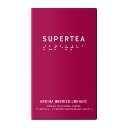 Supertea Aronia Berries Ekologiska Tepåsar 20 st