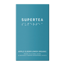 Supertea Apple Elderflower Ekologiska Tepåsar 20 st