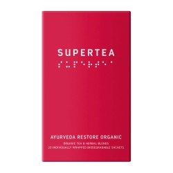 Supertea Ayurveda Restore Ekologiska Tepåsar 20 st