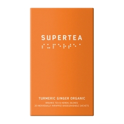 Supertea Turmeric Ginger Ekologiska Tepåsar 20 st