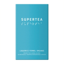 Supertea Liquorice Fennel Cinnamon Ekologiska Tepåsar 20 st