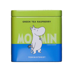 Moomin Green Tea Raspberry – Löst grönt te 100 g
