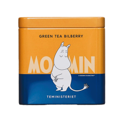 Moomin Green Tea Bilberry – Löst grönt te 100 g