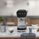 Smeg ECF02BLEU Espressomaskin Svart Inkl. Smeg CGF11BLEU Kaffekvarn Svart