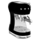 Smeg ECF02BLEU Espressomaskin Svart Inkl. Smeg CGF11BLEU Kaffekvarn Svart