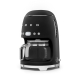 Smeg DCF02BLMEU Droppkaffebryggare Matt Svart