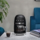 Smeg DCF02BLMEU Droppkaffebryggare Matt Svart