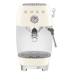 Smeg ECF03CREU Manuell Espressomaskin Creme