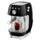 Smeg ECF03BLEU Manuell Espressomaskin Svart