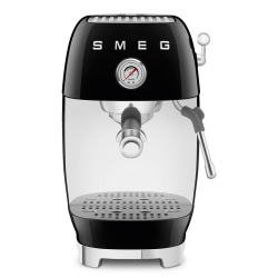Smeg ECF03BLEU Manuell Espressomaskin Svart
