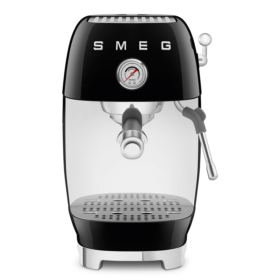 Smeg ECF03BLEU Manuell Espressomaskin Svart