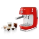 Smeg ECF03RDEU Manuell Espressomaskin Röd