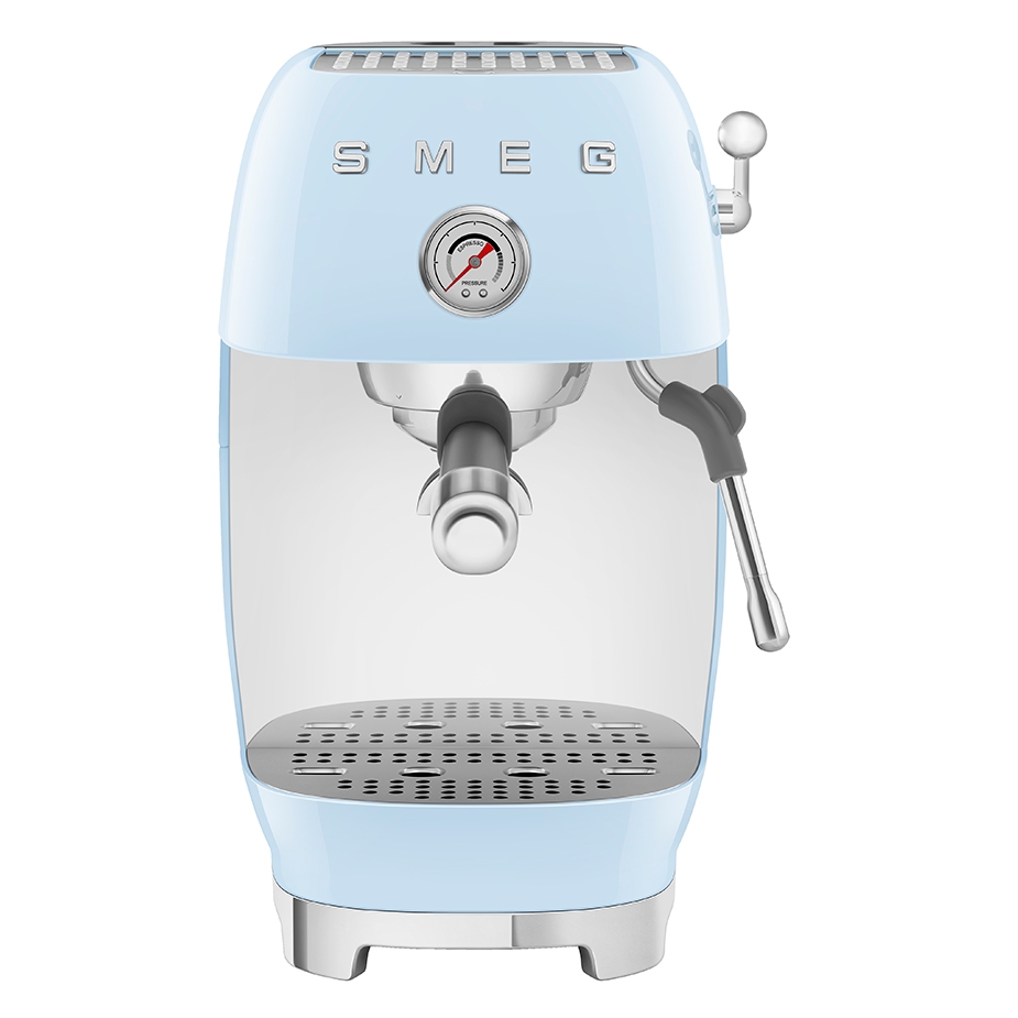 Smeg ECF03PBEU Manuell Espressomaskin Pastellbl&aring;
