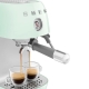 Smeg ECF03PGEU Manuell Espressomaskin Pastellgrön
