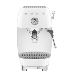 Smeg ECF03WHEU Manuell Espressomaskin Vit