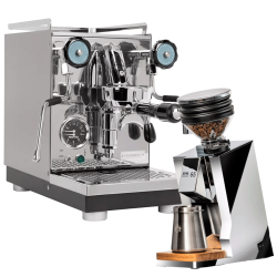 Profitec Pro 400 espressomaskin inkl. Eureka Mignon Zero 65 Speedy Chrome