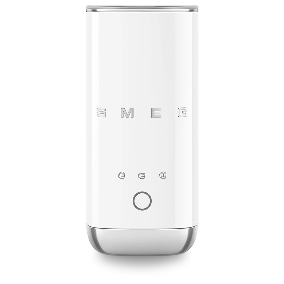 Smeg MFF02WHEU Mini Mj&ouml;lkskummare Vit