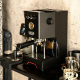 Gaggia Classic UP Espressomaskin i Stål inkl. Timemore Bricks Kvarn 01S & Mjölkkanna 0,35 L