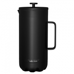 Scanpan Termo 8 Koppars Kaffepress Black inkl. Scanpan Termomugg 0,28 L Black