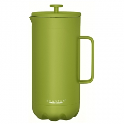 Scanpan Termo 8 Koppars Kaffepress Dark Lemon inkl. Scanpan Termomugg 0,28 L Dark Lemon