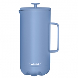 Scanpan Termo 8 Koppars Kaffepress Black inkl. Scanpan Termomugg 0,28 L Black