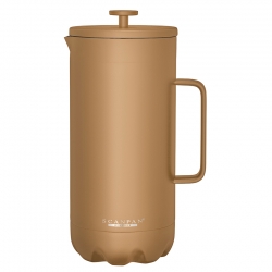 Scanpan Termo Kaffepress Tannin inkl. Scanpan Termomugg 0,28 L Tannin