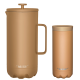 Scanpan Termo Kaffepress Tannin inkl. Scanpan Termomugg 0,28 L Tannin