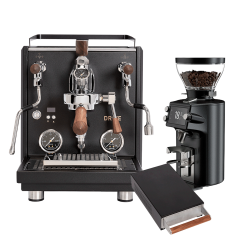 Profitec Drive Espressomaskin Svart m. Trädetaljer