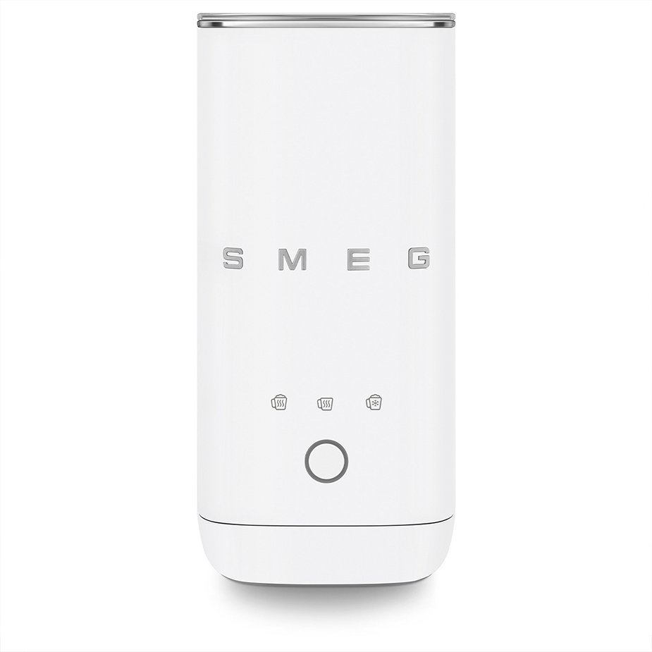 Smeg MFF02WHMEU Mini Mj&ouml;lkskummare Mattvit