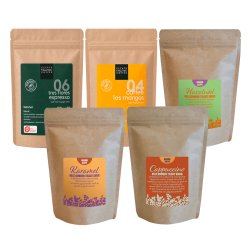 Smakpaket Mixpaket 1150g Hela kaffebönor